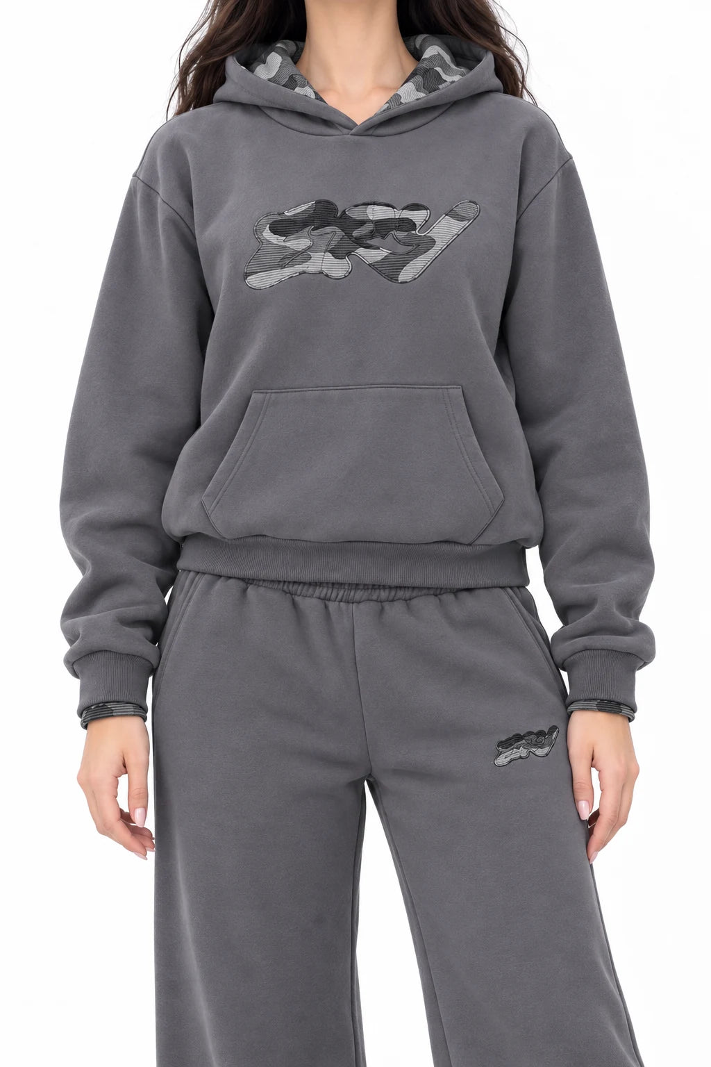 Antrasit Camo Hoodie — 3