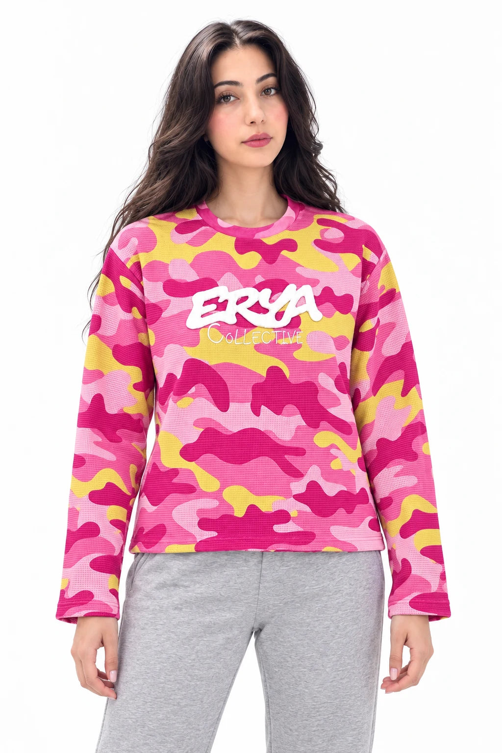 Pembe Camo Sweatshirt — 3